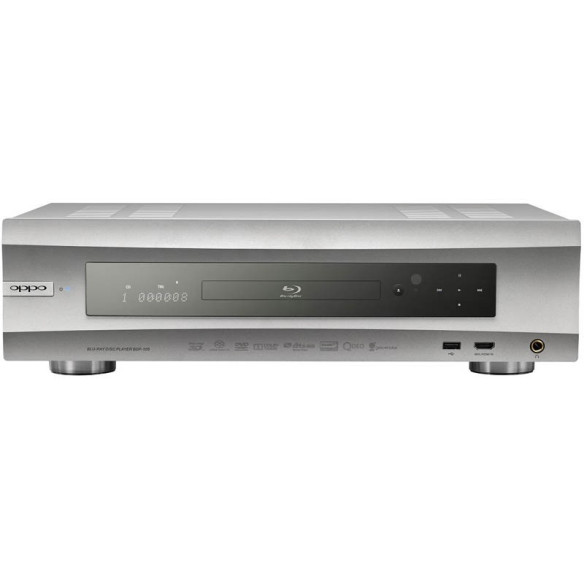 OPPO BDP-105EU Aria Digibit Multi-zone - Platine Blu-Ray 3D 1080p - Noir ou Silver