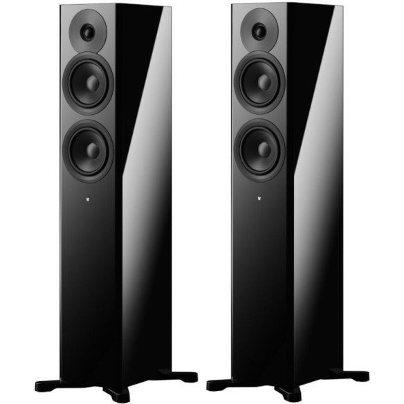 Dynaudio Focus 30 - Enceintes Colonnes connectées sans fil - Noir Laqué, Blanc Laqué, Bois Clair ou Noyer