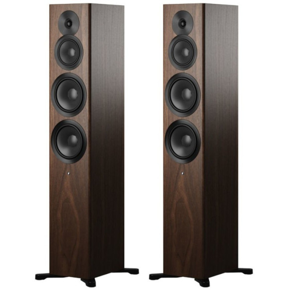 Dynaudio Focus 50 - Enceintes Colonnes connectées sans Fil - Noir Laqué, Blanc Laqué, Bois Clair ou Noyer