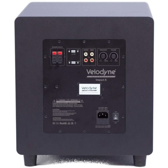 Velodyne Impact X10 - Caisson de Basses - Noir ou Blanc
