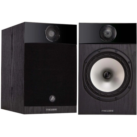 Fyne Audio F301i - Enceintes Bibliothèques - Bois Noir, Noyer ou Chêne Clair