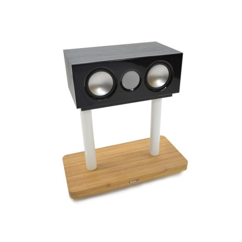 Atacama Moseco CC01-200 - Support pour Enceinte Centrale / Hauteur 20cm - Natural Bamboo ou Dark Bamboo