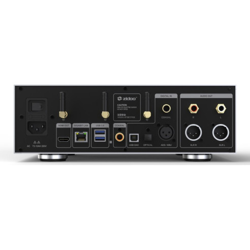 Zidoo Neo S - Serveur Multimédia 4K & audiophile avec SSD 256Go