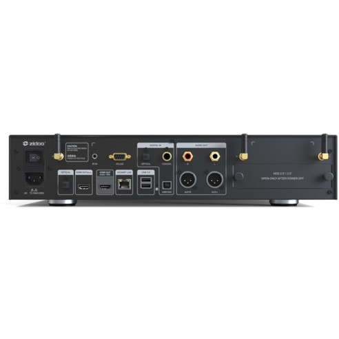 Zidoo Neo Alpha - Serveur Multimédia 4K & audiophile avec SSD 512Go