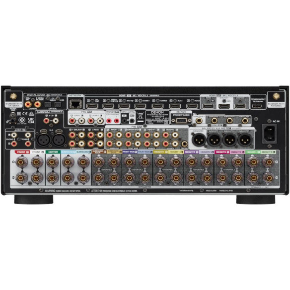 Denon AVC-A1H - Ampli Home Cinéma haut de gamme 15 canaux - Noir ou Silver