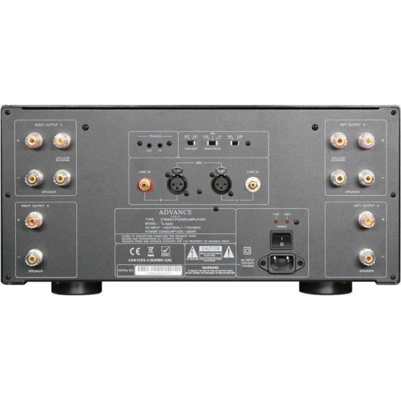 Advance Paris X-A600 - Bloc de Puissance 2x200 Watts RMS