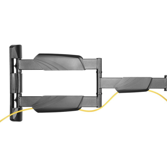 Norstone Full Motion 180 - Support TV mural jusqu'à 35kg avec bras dépliant