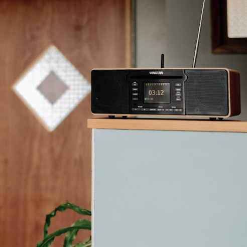Sangean Revery R6 - Mini Chaîne CD Connectée Tidal Qobuz