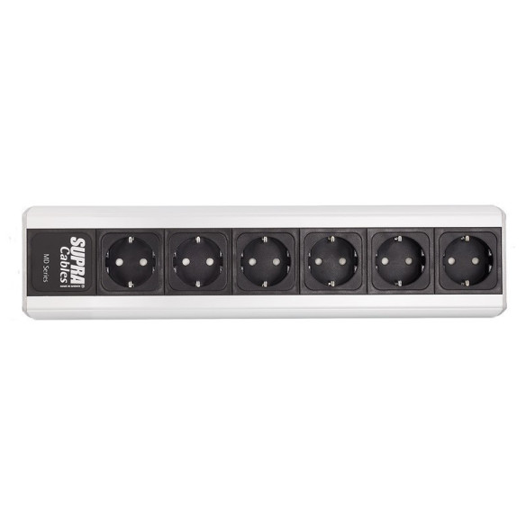 Supra MainBlock MD06 Switch - Barrette Secteur 6 prises avec interrupteur