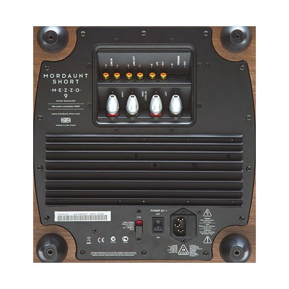 Mordaunt-Short Mezzo 9 Caisson de basses Noyer