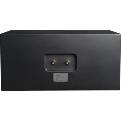 Lyngdorf CS-1 - Enceinte Compacte noir mat avec évent façade