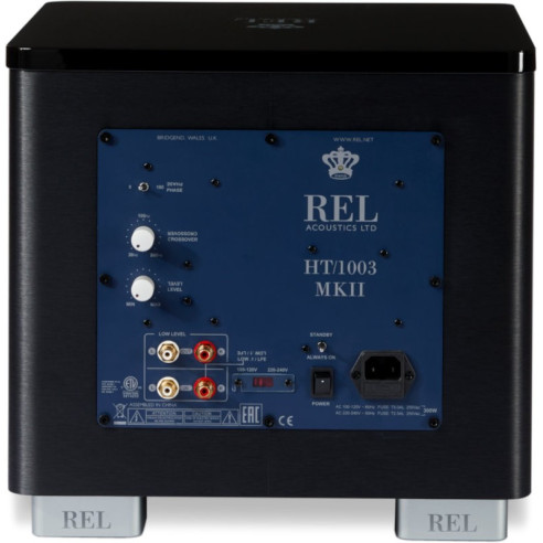 REL HT/1003 MKII - Caisson de Basses Noir ou Blanc