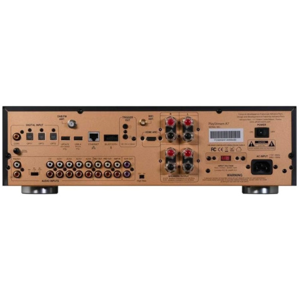 Triangle Pack Borea BR09 + Advance Paris Playstream A7 - Chaîne Hifi Connecté