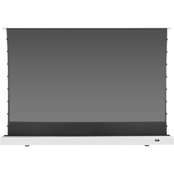 Elite Screen Kestrel TAB-TENSION FLOOR-UP 2 CLR - Écran sur sol Motorisé avec toile technique CLR pour vidéoprojecteur UST