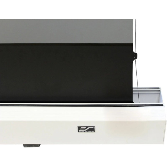 Elite Screen Kestrel TAB-TENSION FLOOR-UP 2 CLR - Écran sur sol Motorisé avec toile technique CLR pour vidéoprojecteur UST