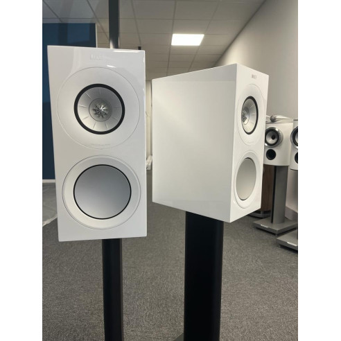 KEF R3 - Enceintes Bibliothèques - Laqué Noire, Laqué Blanche ou Noyer