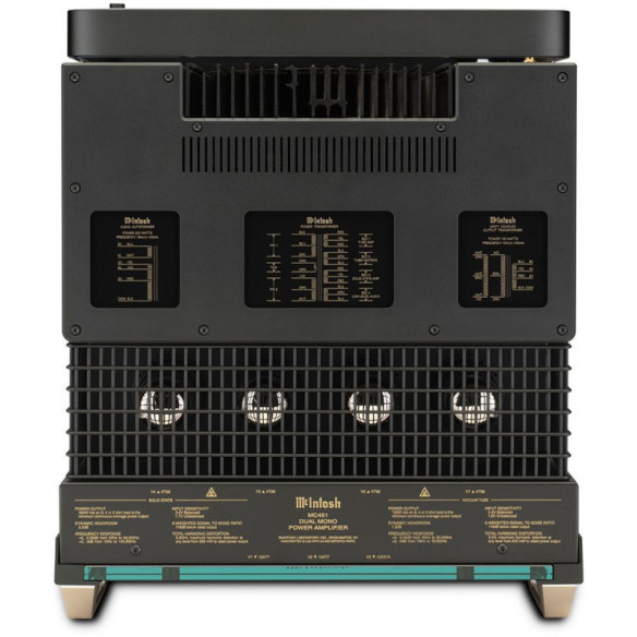 McIntosh MC451 - Bloc de Puissance Double Mono, Ampli Tube 150W + Ampli Transistor 300W