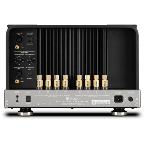 McIntosh MC451 - Bloc de Puissance Double Mono, Ampli Tube 150W + Ampli Transistor 300W