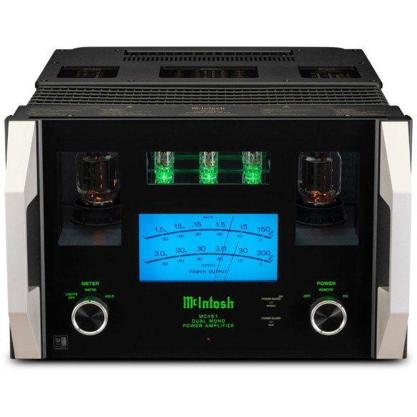 McIntosh MC451 - Bloc de Puissance Double Mono, Ampli Tube 150W + Ampli Transistor 300W
