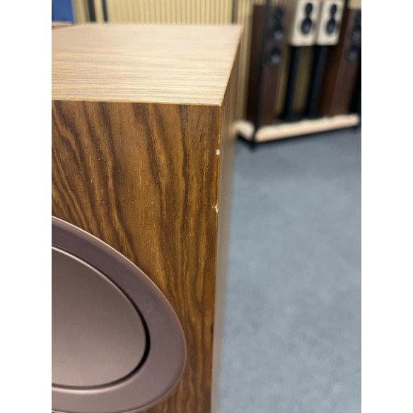 KEF R7 - Enceintes Colonnes - Laqué Noire, Laqué Blanche ou Noyer