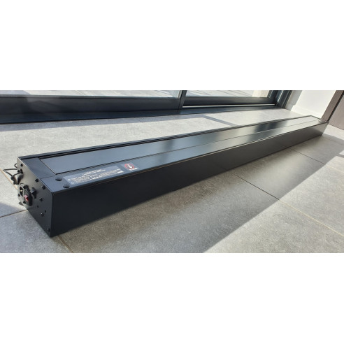Pack Optoma P2 + Vividstorm FloorProUST 100" EXPO - Vidéoprojecteur laser UST avec écran motorisé à toile technique