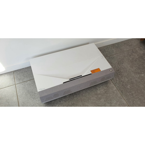 Pack Optoma P2 + Vividstorm FloorProUST 100" EXPO - Vidéoprojecteur laser UST avec écran motorisé à toile technique
