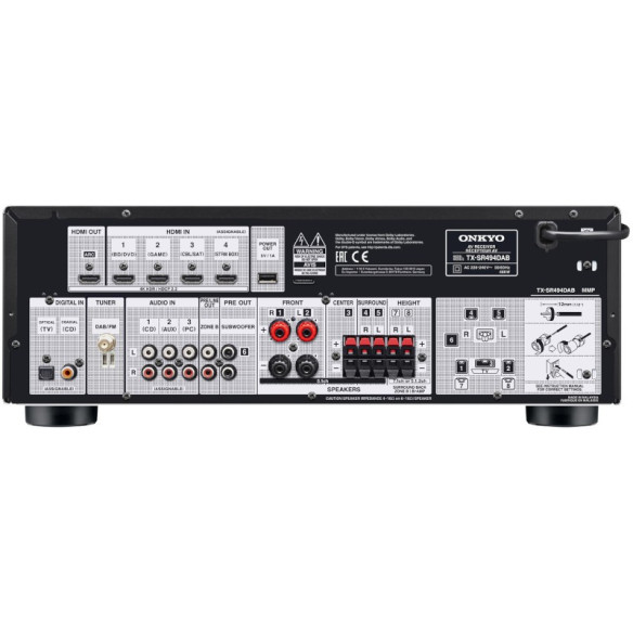 Onkyo TX-SR494DAB - Ampli Home Cinéma 7x 160W