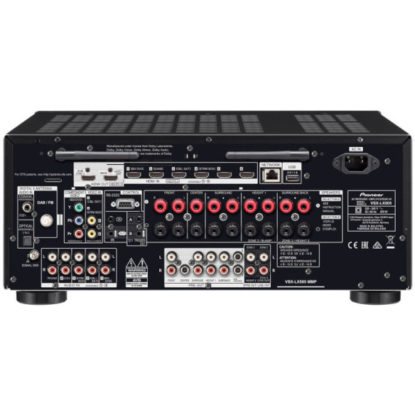 Pioneer VSX-LX505 - Ampli Home Cinéma 9x 215W Noir ou Silver