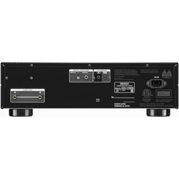 Denon DCD-1700NE - Lecteur CD & SACD - Noir ou Silver