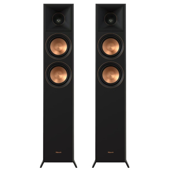 ﻿Klipsch RP-5000F II - Enceintes Colonnes Ebony ou Noyer