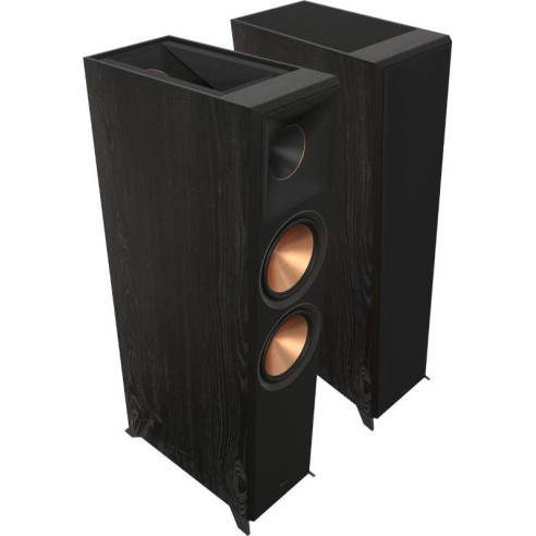 ﻿Klipsch RP-8060FA II - Enceintes Colonnes Atmos Ebony ou Noyer