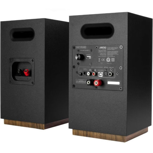 Jamo S801PM - Enceintes amplifiées Stéréo Noir ou Blanc