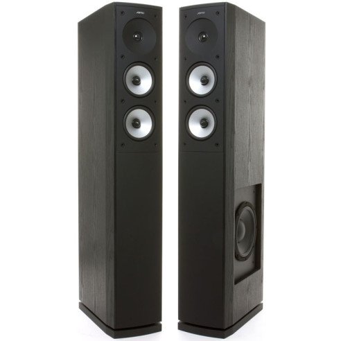 Jamo S626 - Enceintes colonnes 3 voies Blanc, Dark Apple, Noir