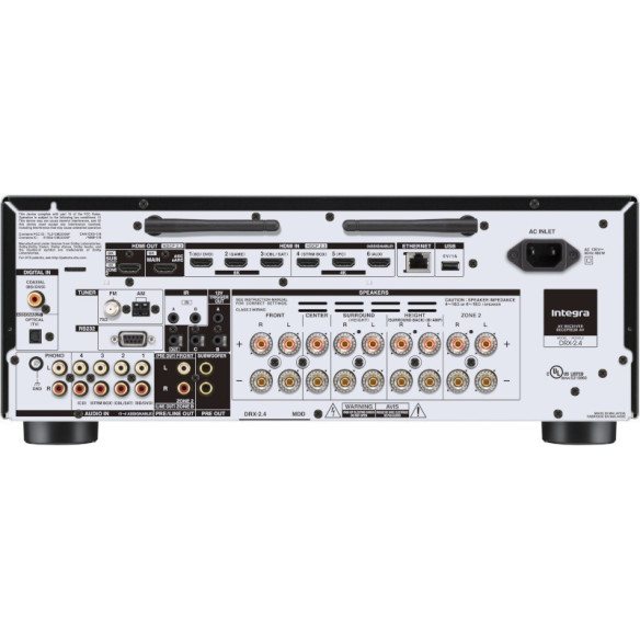 Integra DRX 2.4 - Ampli Home Cinéma 7x 80 Watts RMS