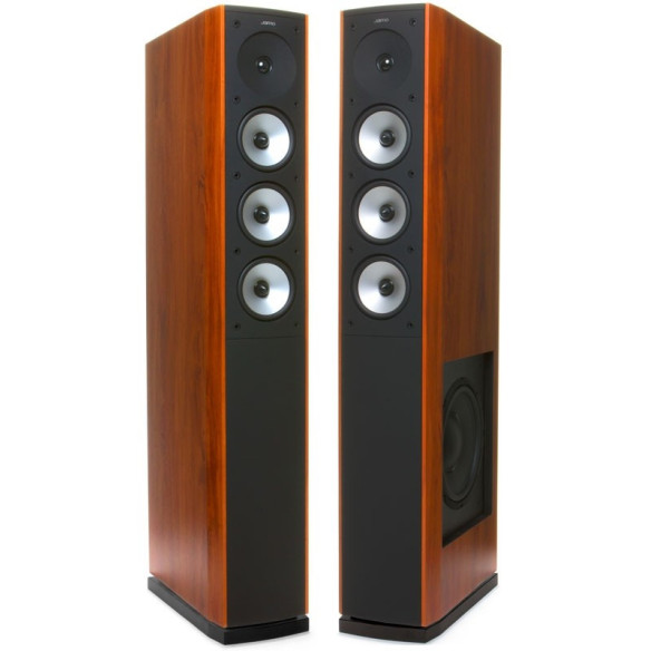 Jamo S628 - Enceintes colonnes 3 voies Dark Apple ou Noir