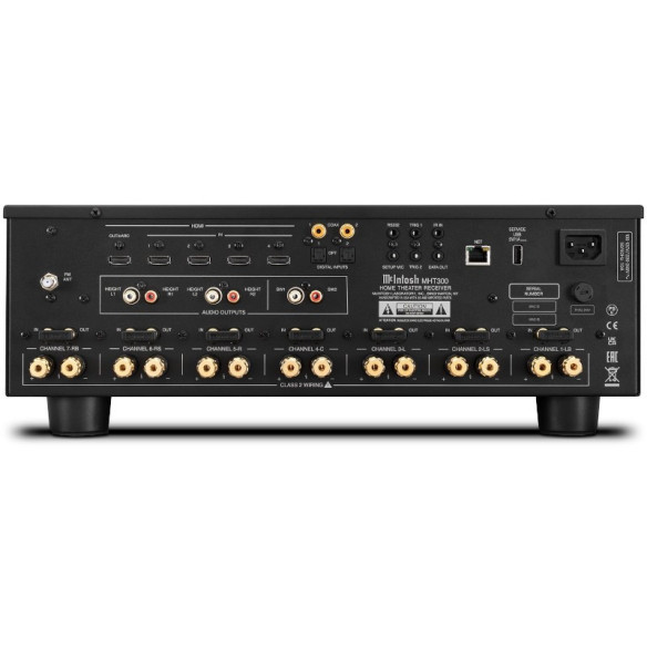 McIntosh MHT300 - Ampli Home Cinéma 7x 120W / Dirac Live / HDMI 2.1