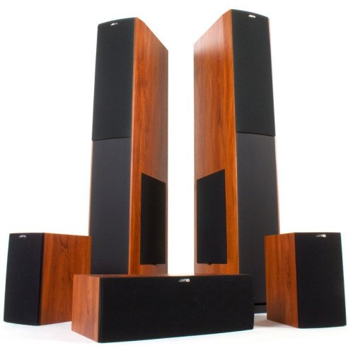 Jamo S626 HCS - Pack enceintes home cinema 5.0 - Blanc ou Dark Apple