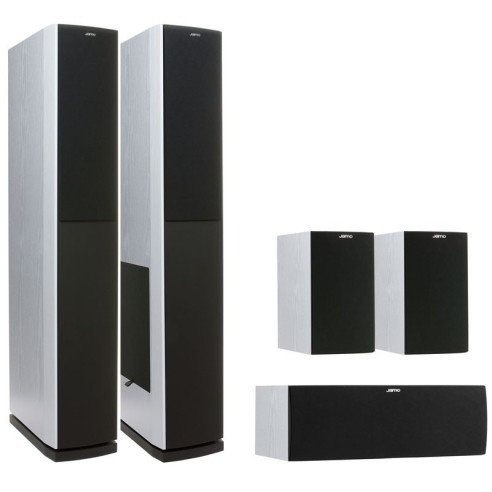 Jamo S626 HCS - Pack enceintes home cinema 5.0 - Blanc ou Dark Apple