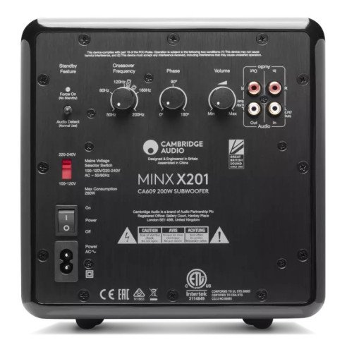 Cambridge Minx S212 - Pack Stéréo 2.1 - Noir ou Blanc