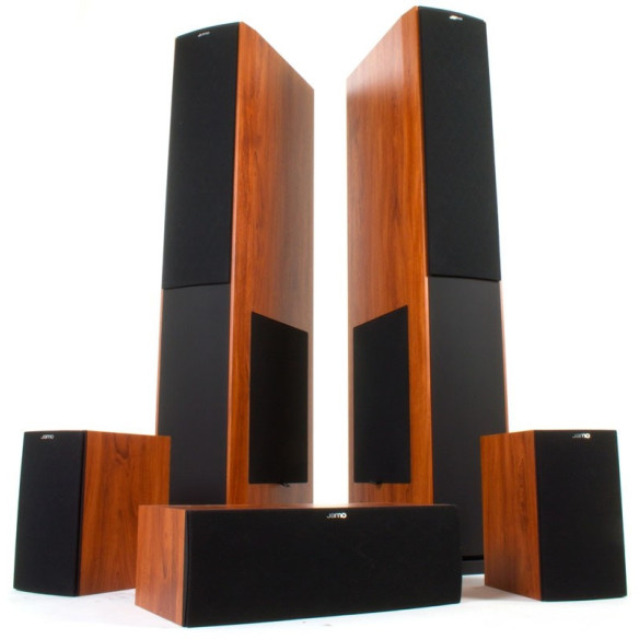 Jamo S628 HCS - Pack enceintes home cinema 5.0 Noir ou Dark Apple