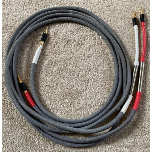 hORNS Speaker Cable Silver - Câbles Enceintes Montés 2m / 3m et plus