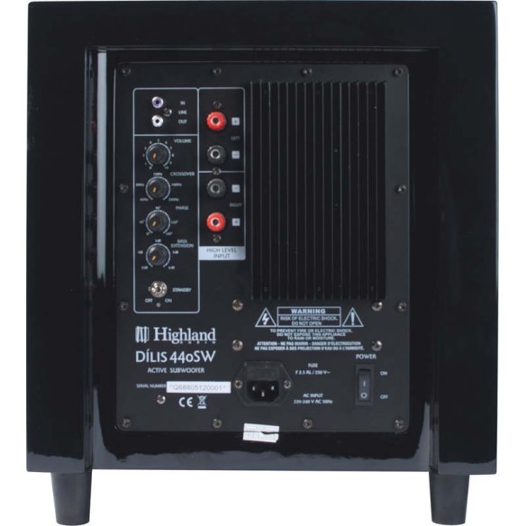 Highland Audio Dilis 5.1 - Pack enceintes Home Cinema - Laqué Blanc ou Noir