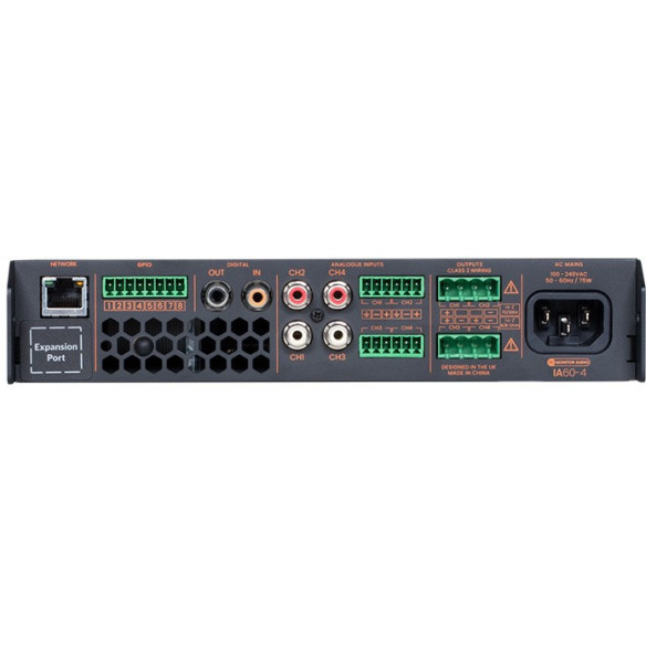 Monitor Audio IA60-4 - Bloc de Puissance 4x60W - Noir
