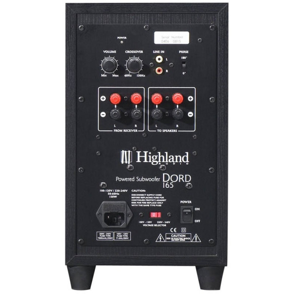 Highland Audio Aingel 5.1 - Pack enceintes Home Cinema - Calvados ou Noir