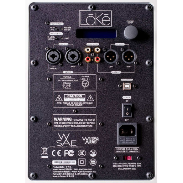 Wilson Audio LōKē - Caisson de Basses actif - 3 Types de Finitions Disponibles