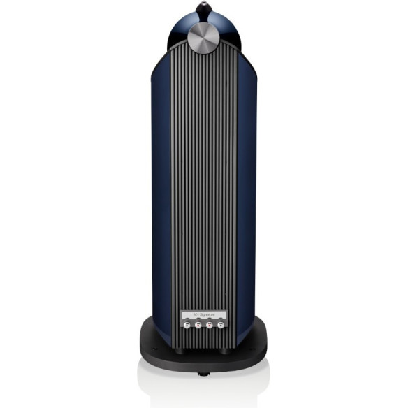 B&W 801 D4 Signature - Enceintes Colonnes Bowers & Wilkins - Midnight Blue Metallic ou California Burl Gloss