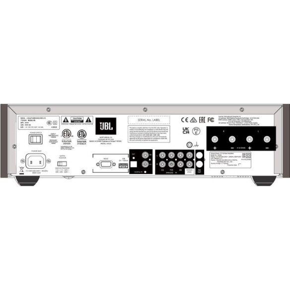 JBL SA550 Classic - Ampli stéréo Connecté Vintage 2x 90W