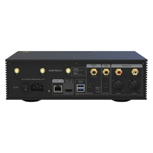 EverSolo DMP-A6 - Préampli Stéréo / Streamer / Convertisseur Roon Ready, Double ESS Sabre ES9038Q2M