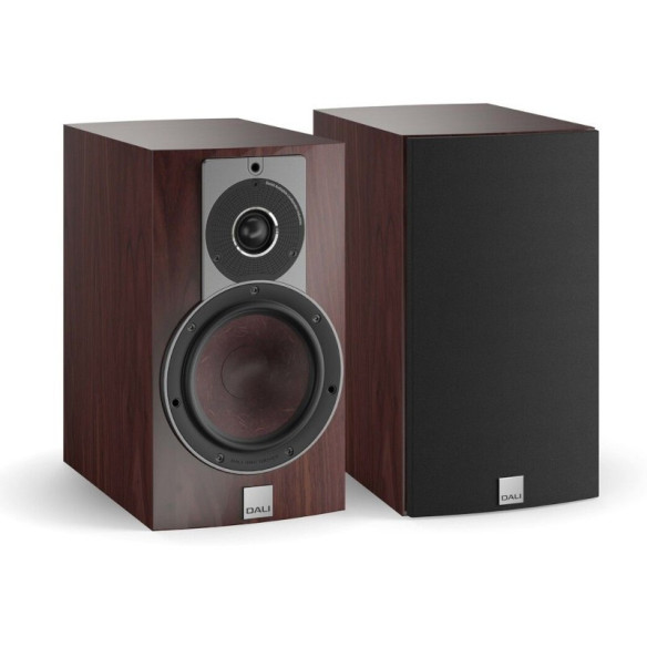 Dali Rubicon 2 - Enceintes Bibliothèques - Laqué Blanc, Laqué Noir, Noyer où Acajou