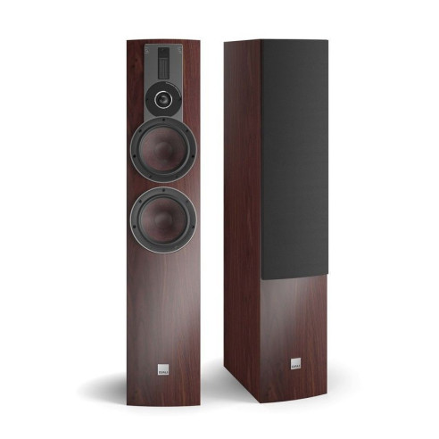 Dali Rubicon 6 - Enceintes Colonnes - Laqué Blanc, Laqué Noir, Noyer où Acajou